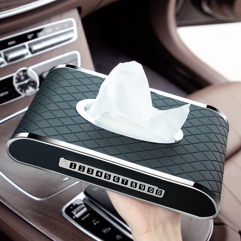 Mercedes E300L modified decoration GLC260GLA car interior C200L car supplies S car toilet paper box tissue box