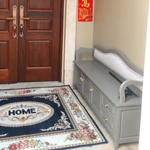 Entrance Shoe Cabinet Home Doorway Can Sit On The Shoes Stool Full Solid Wood Changing Shoes Stool Doorway Shoe Stool With Bench Integrated Soft Bag