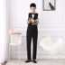 Cho thuê Chen Xiao Chen Yuxi với bộ vest xám anh em phù hợp với nhóm phù rể phù hợp với lễ cưới mùa lễ tốt nghiệp quần âu Suit phù hợp