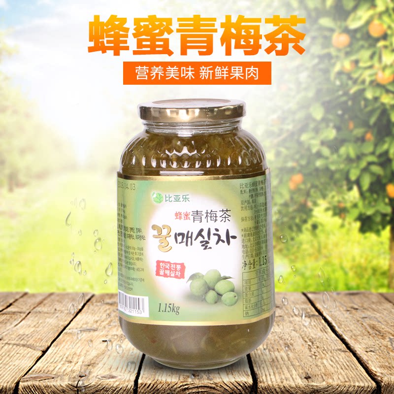 Biaal honey green plum tea 1150g South Korea imported honey refining fruit fruit tea jam brewed drink