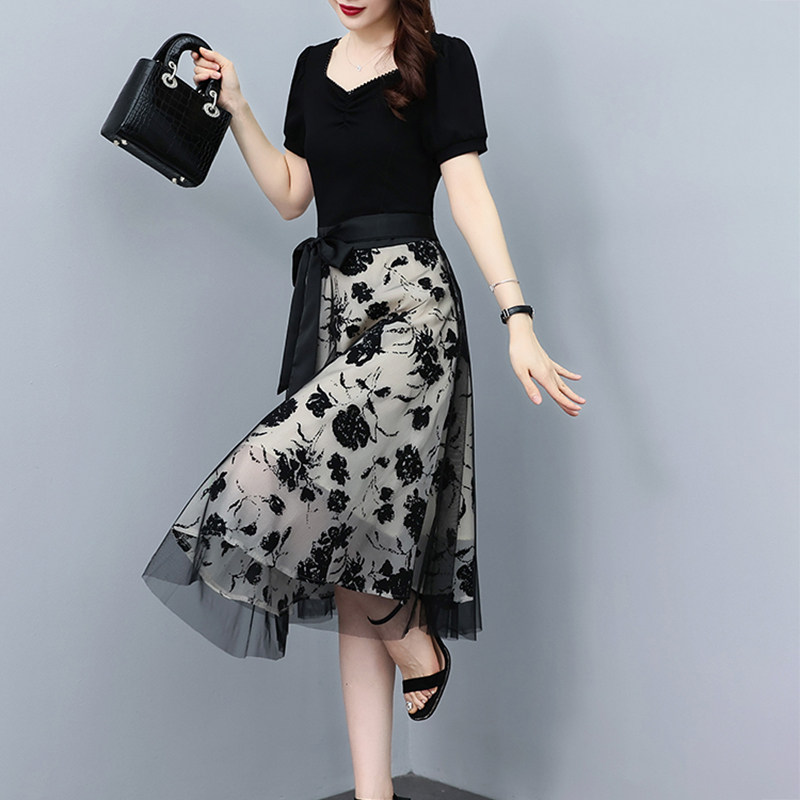 Dress for Women, Summer 2026 New Style, Casual, Slimming, Petite, Elegant, Stylish, Mid-Length Dress