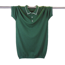 2021 Brand Men Polo Shirt Short Sleeve Lapel T-shirt Thin Curd Billed Ice Silk Business Paul Top Summer