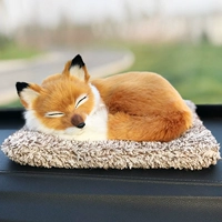 Большая подушка с лисы