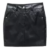 Мини-юбка, демисезонная юбка, зимний шерстяной полиуретановый свитер, коллекция 2021, высокая талия, А-силуэт