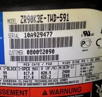 ZR90K3E-TWD-551 ZR90K3E-TWD-591 Original Kulan Printing Equipment Refrigeration Compressor
