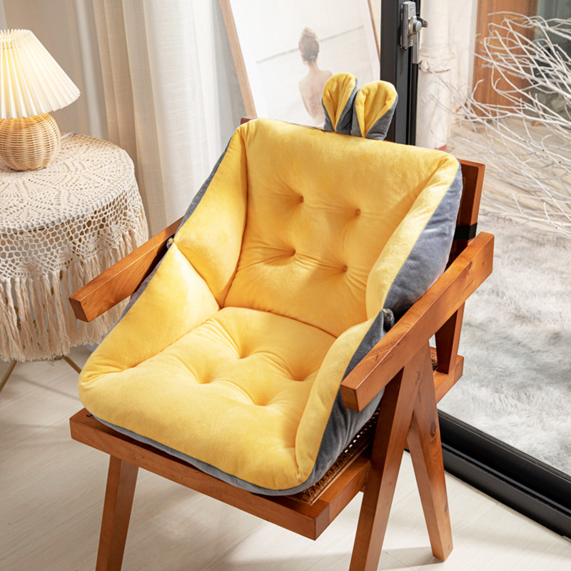 Cushion Leaning Back Chair Cushion Dorm Room Office Long Sitting Chair Cushion Back Cushion Integrated Bedroom Tatami Cushion Ground-Taobao