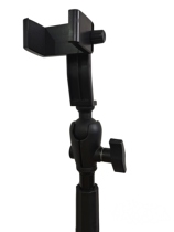 Mobile phone fixed bracket accessories multi-functional aluminum pole shrinkable 360° fixed adjustment (680-1200mm)