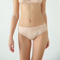 Chen Xiaoman linen ladies underwear skin-friendly non-marking summer thin breifs breathable sweat sweating French shorts