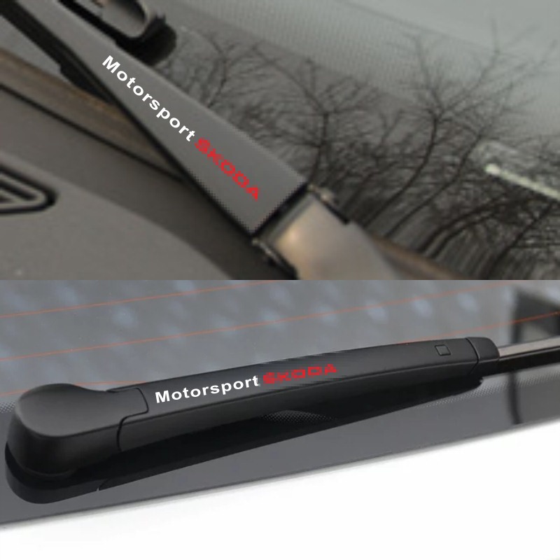 Skoda New Fabia Car Stickler Deco decorated with rain scraped sticker Wildstickers Wild Imperii Sharp Speed Ming Sharp Sharp