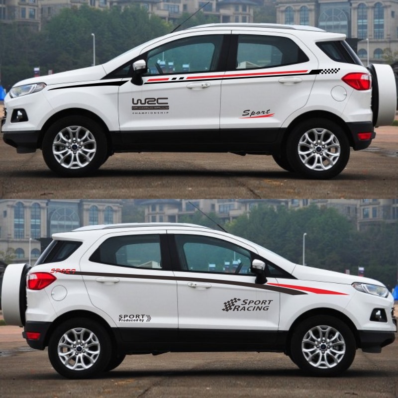 Ford Wing Pacing Car Sticker Wing Boars Sticker Special Bodywork Decoration Retrofit Waist Line Scratches Shelter Individuality Rahua