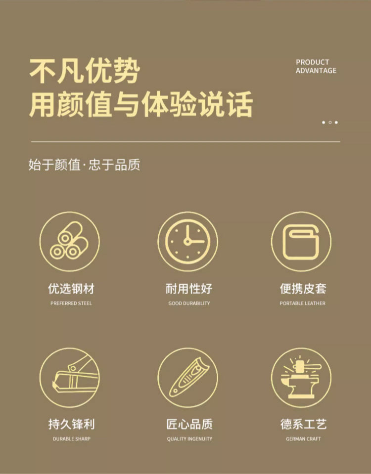 Nail Clipper Set for Professional Home Manicures & Pedicures - Product image 7