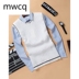 Áo vest nam MWCQb002 2016 thu đông 2016 mới nam không tay không tay đan 001 trắng - Áo thể thao áo khoác thể thao Áo thể thao