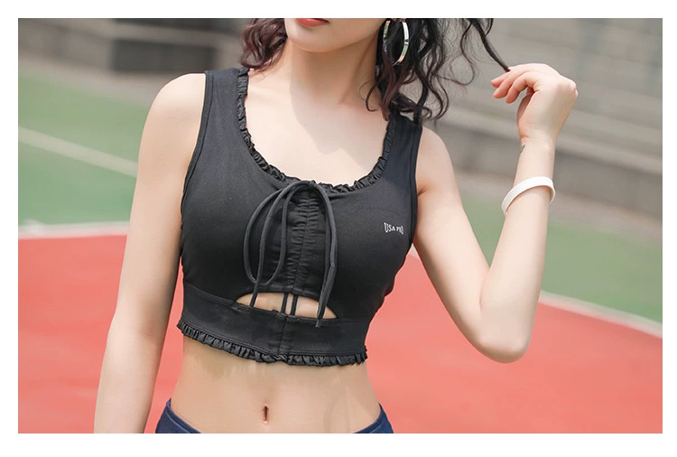 Áo lót thể thao MWCQ áo lót nữ chạy bộ thu thập định kiến ​​áo ngực thể thao chuyên nghiệp chống sag Yu - Đồ lót thể thao
