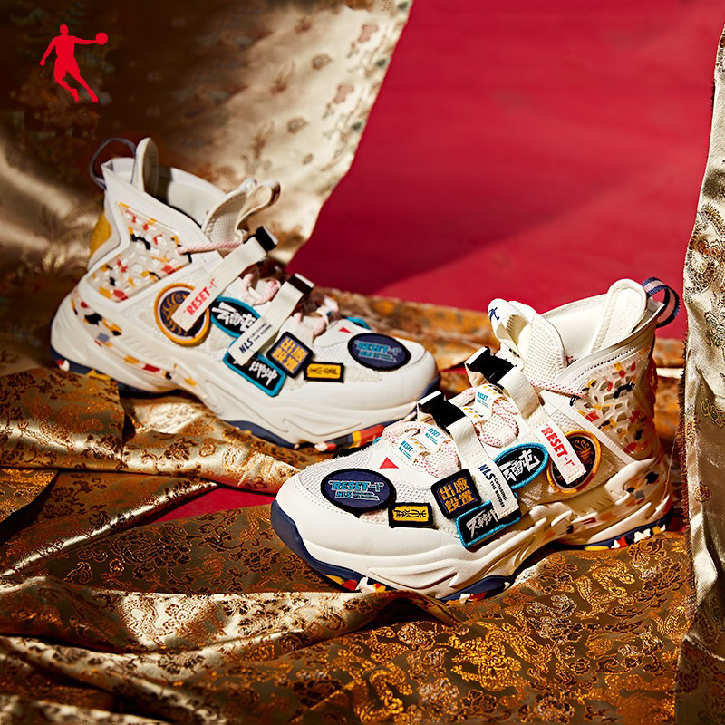 Jordan Suzaku Daddy Shoes Men's Shoes 2022 Fall New Explosive Retro Casual Shoes High-top Couple Sneakers Women