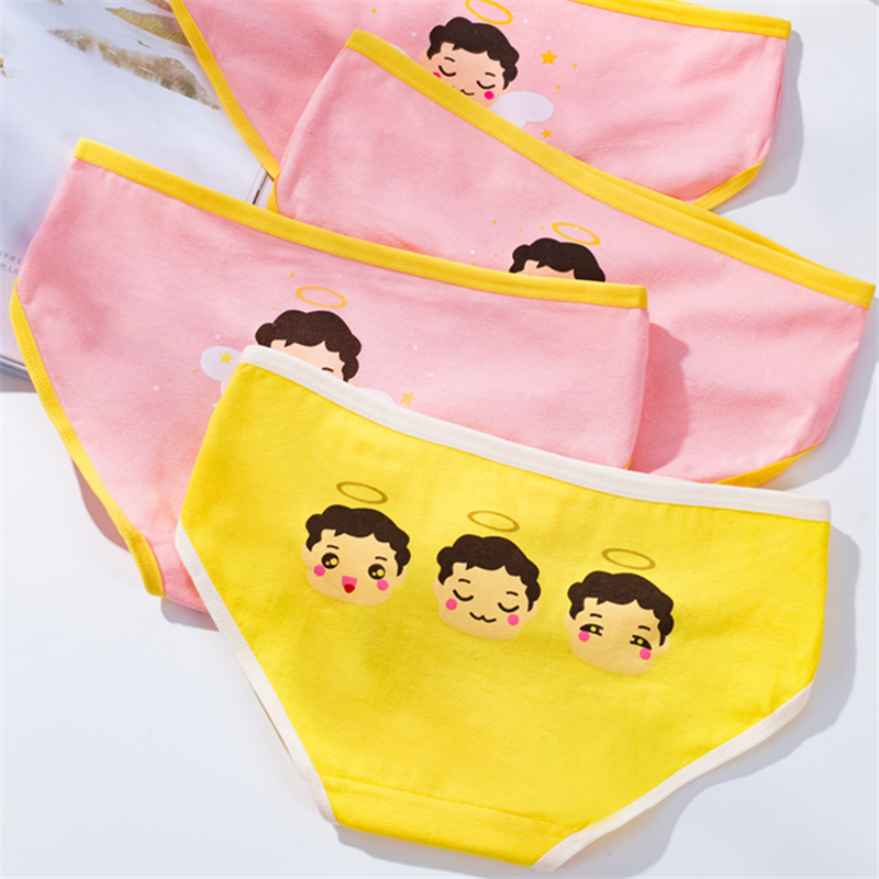 Quần lót nữ tam giác cotton 100% kháng khuẩn đồ lót nữ cotton đơn giản màu rắn quần cô gái eo thấp 6 quan lot nu cho nguoi cao tuoi
