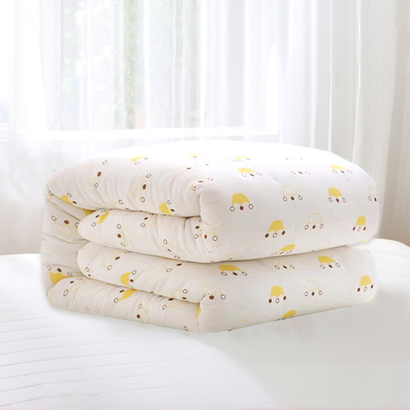 Xinjiang quilt pure cotton children's big boy student adult sleeping bag cotton liner baby anti-kick quilt