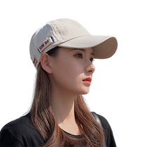 2024 spring new baseball cap for women ins Korean style trendy sports peaked cap versatile sunshade badminton hat