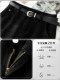 Black retro wide-leg jeans for women 2025 new autumn and winter high-waisted loose slim narrow straight pants