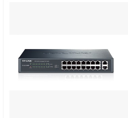TP-LINK TL-SL1218MP 16-port standard POE switch Monitor electrical supply TP LINK UPLA