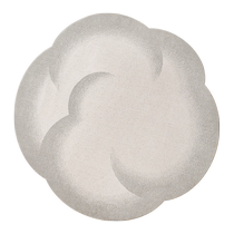 Glueless circular rug Small Cloud Mission Melior Superior Comfort Slaught bedom Bedom Bedbside Cloudside