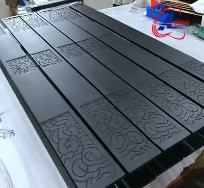 Chinese glass large door handle stainless steel bronze anti-theft solid wood door pull door handle thickened antique armrest