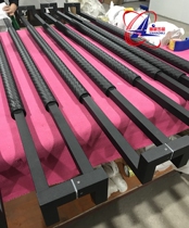 Thickened glass door handle rose gold stainless steel large door handle high grade wooden door office sliding door handle