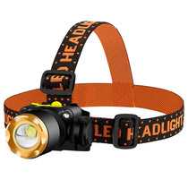 LED headlights Strong light charging Ultra-bright long-range head-mounted night fishing special induction xenon mine Home outdoor