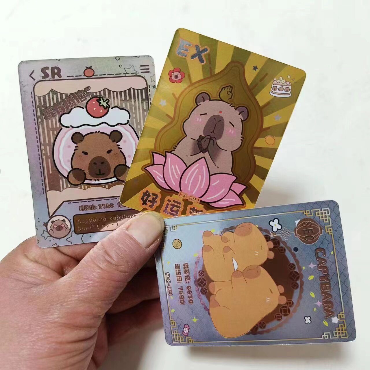 卡皮巴拉闪卡,童年回忆的迷你重现_桌游卡牌_淘宝游戏网