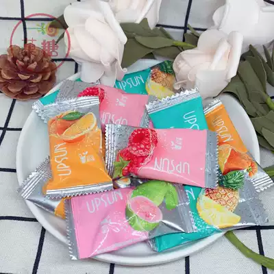 Li Xiang Binshuang juice sandwich hard candy 500g Bulk wedding celebration candy Candy snacks Mixed fruit sugar