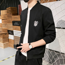 Baseball clothing autumn clothing Korean version of functional jacket spirit guy youth embroidery autumn Super fire cec jacket foreign man