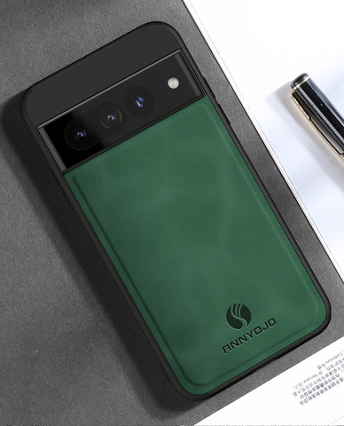 Green — Business Slim Fit Synthetic Leather 7, 7 Pro, 6, 6 Pro Google Pixel Phone Case