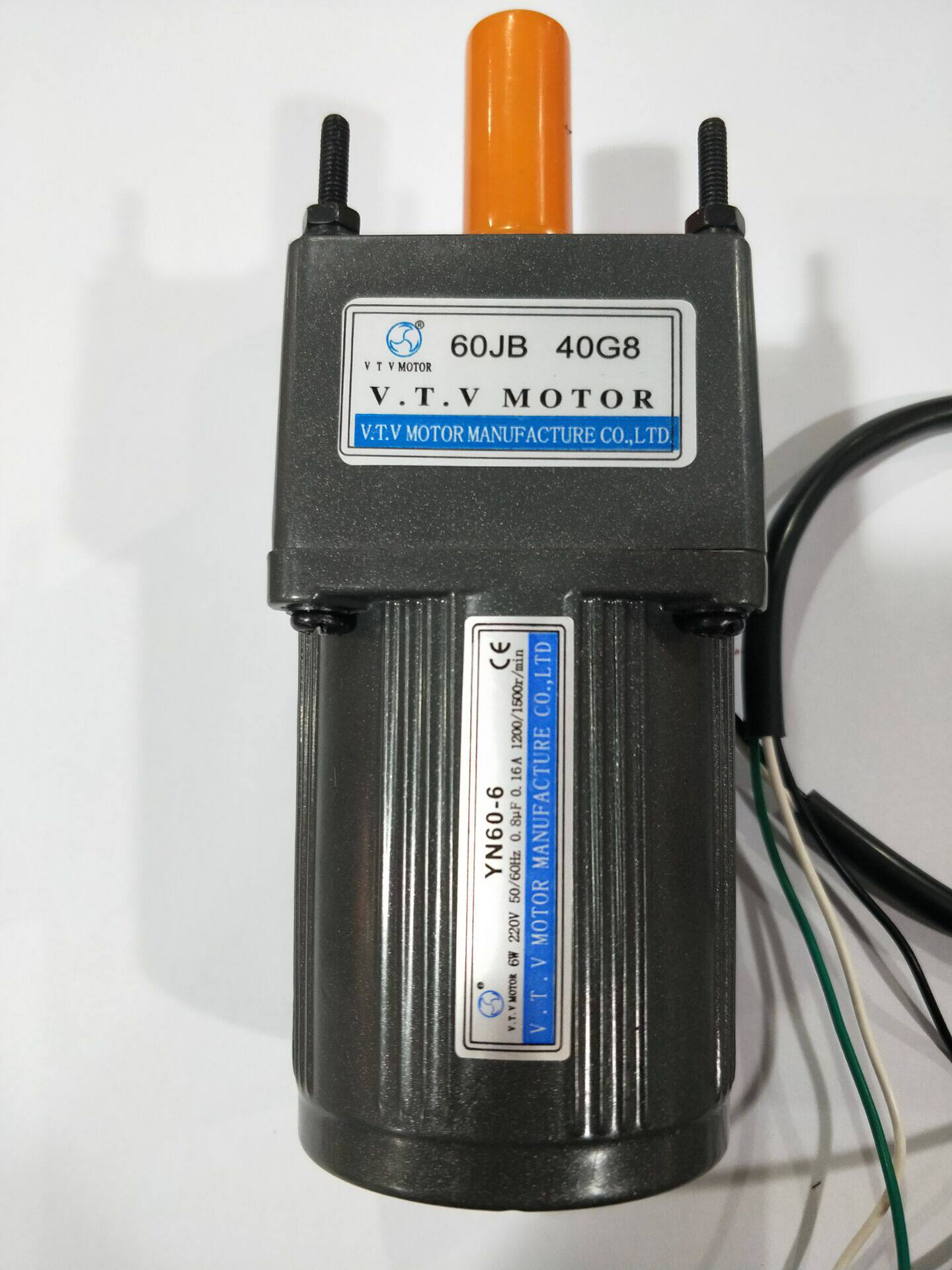 YN60-6 60JB40G8 6W FIXED SPEED MOTOR 220V SHAFT 8MM