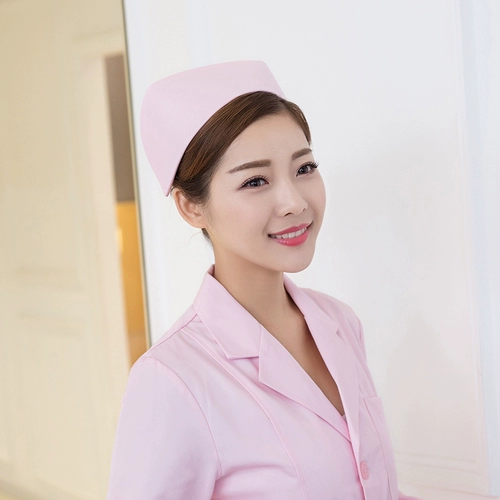 Розовая белая синяя униформа медсестры