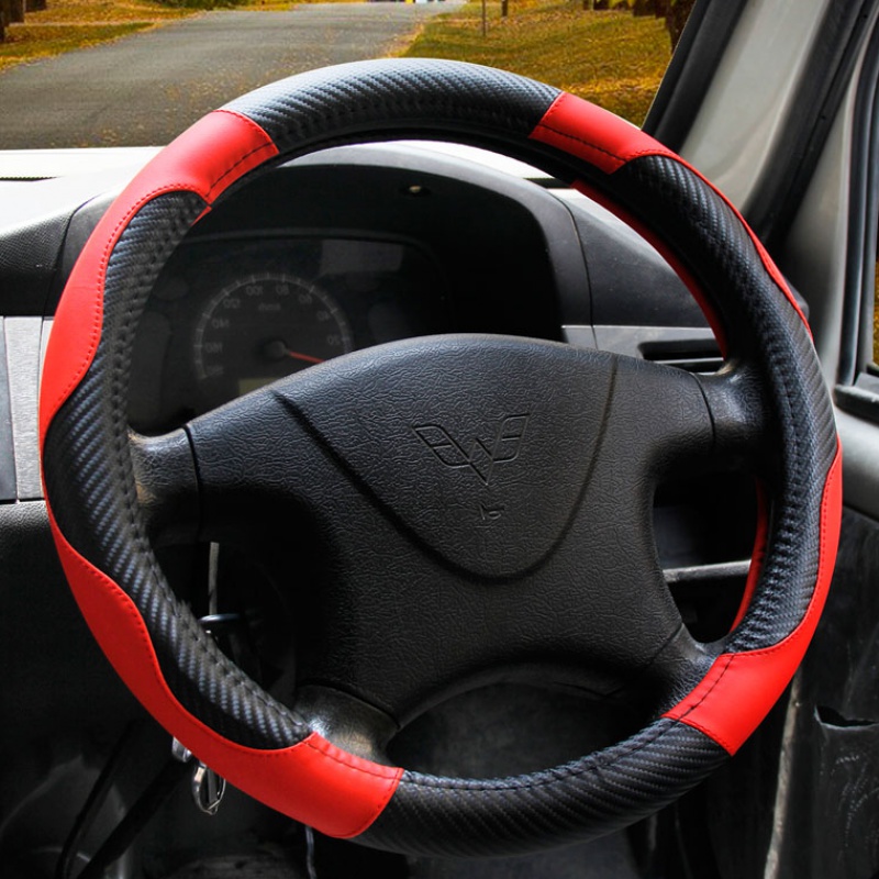 The bus truck steering wheel leather large 45cm50CM Yutong anti - slip liberation j6pl four season generic type