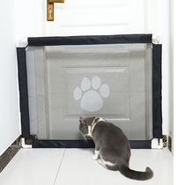 Pet fence isolation door indoor household dog fence special free punching pet fence isolation door anti-cat door