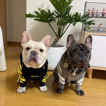 tb pooch sweatshirt off hoodie pet farcor clothes autumn and winter days bigger than bear bago snownery small dogs