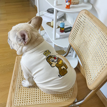 Dogs clothes Spring and autumn cute vests thin Teddy kitty bibi Bear bombshell dogs small dog puppies Pets