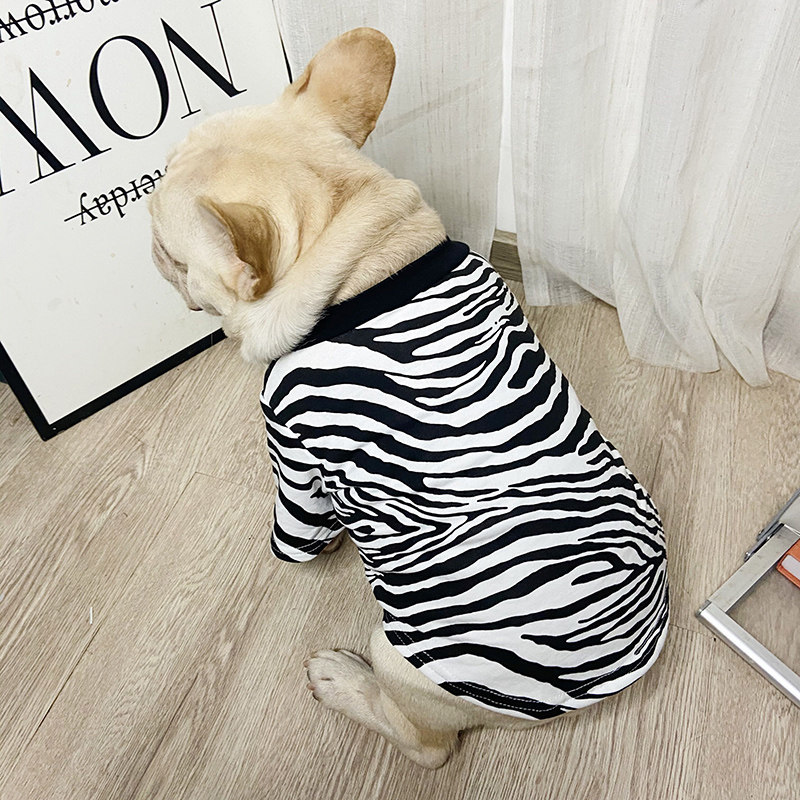 Clearing Clear Cleaning Clothing Clothing Clothing Bago Puppy Small Dog Zebrak Sweater Pet Dog Autumn