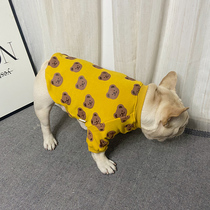 Dogs clothes autumn and winter plus suede thickened with cute necropics small dogs teddy Beauties Snownery pooch Pets Kitty