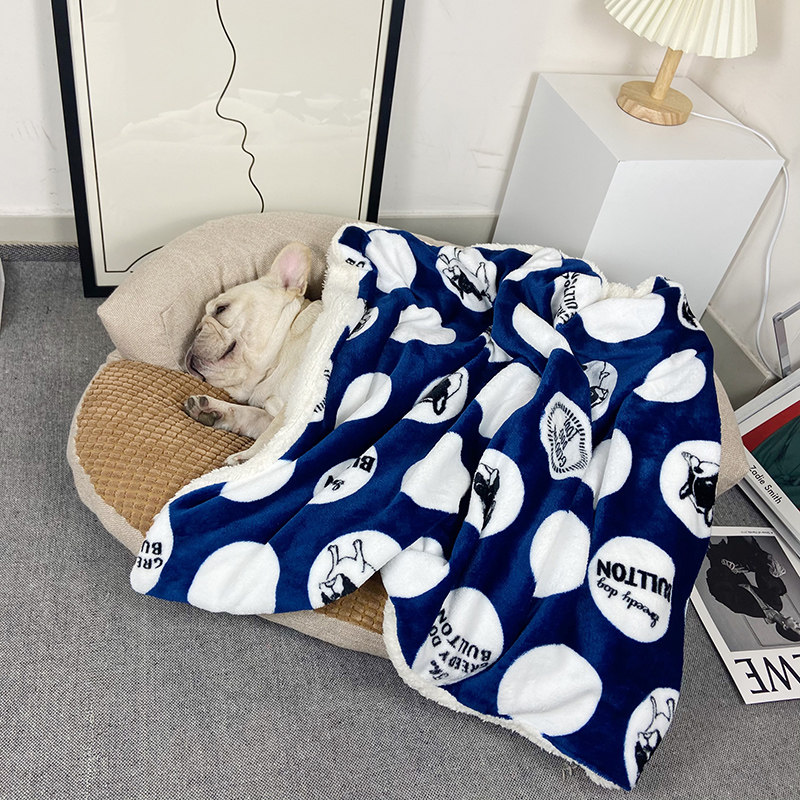 Dog Kennel Winter Warm Method Dou Golden Retriever Medium and Large Dog Removable and Washable Dog Cushion Sofa Winter Four Seasons Universal Pet