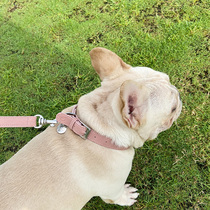 Large small and medium universal traction rope neck ring sloth hanging shoulder explosion proof punching Labrador genuine leather material Bagbrother