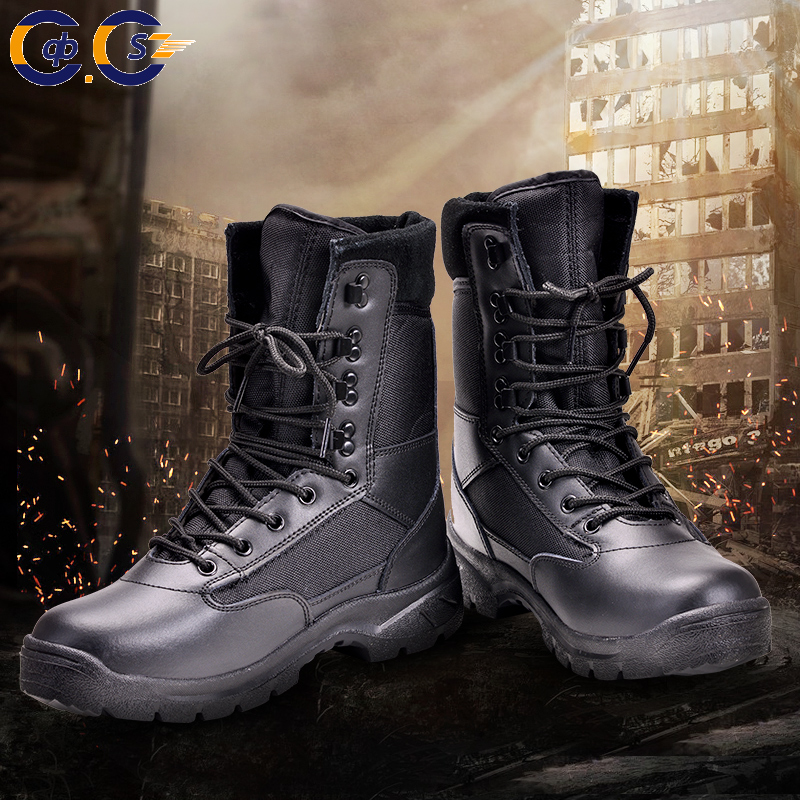 Ultra light breathable combat boots tactical land boots outdoor hiking shoes land combat training shoes