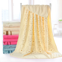 Bath drying towels in summer thin wear pure cotton household children absorbing quickly large and thicken girls