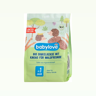 German direct mail babylove 1 year old + children organic spelled biscuits 125g