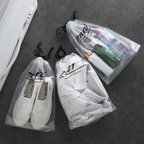 5-pack travel finishing bag Drawstring Transparent waterproof suitcase Underwear Shoes storage bag Dust bag