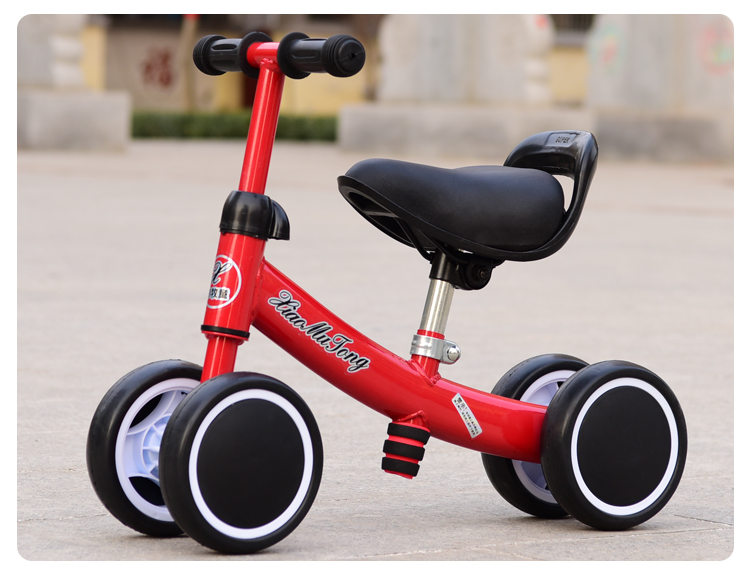 bánh xe điện cân bằng cũ Xe tay ga cân bằng cho trẻ em 3 xe ba bánh yo xe 1-2-3 tuổi bé tập đi không cần đạp xoắn xe - Smart Scooter xe thăng bằng cho bé 5 tuổi