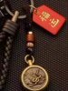 Men's and Women's Car Keychains, Brass Twelve Zodiac Keychains, Handmade Pendants, Retro Creative Men's Money-Turning Hand Ornaments
