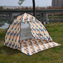 Quick-open sunshade beach tent Free childrens park sun protection shed convenient camping picnic simple outdoor tent