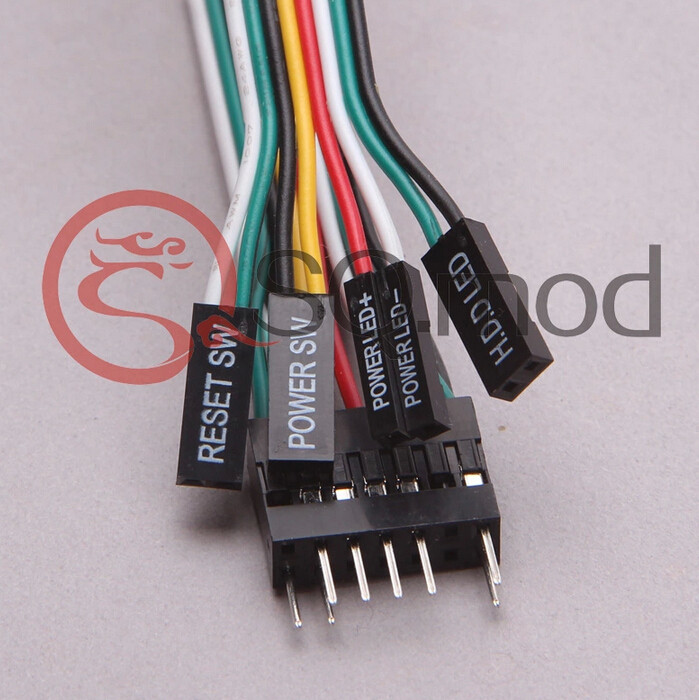 Lenovo host shell switch-line graphics card 6Pin power cable hard disc SATA power cable one-turn-two