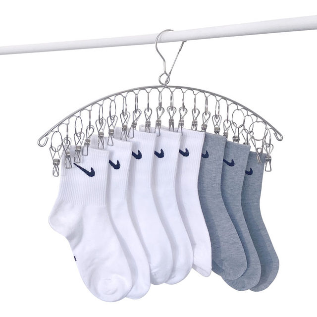 Dongha ເຄື່ອງ hanger multi-functional clothes hanger ເຮືອນເກັບຮັກສາຫ້ອຍ underwear artifact balcony socks ຫໍພັກນັກສຶກສາ